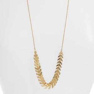 NWT Kate Spade New Leaf Adjustable Slider Necklace